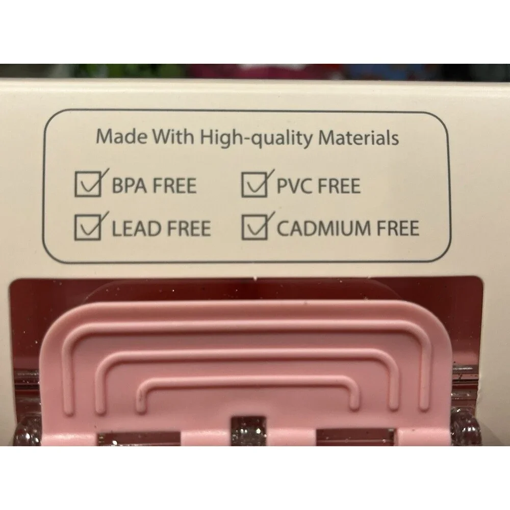 Cook With Color Perfect On The Go Snack Box 8 Containers Pink Sparkles Lunch Box